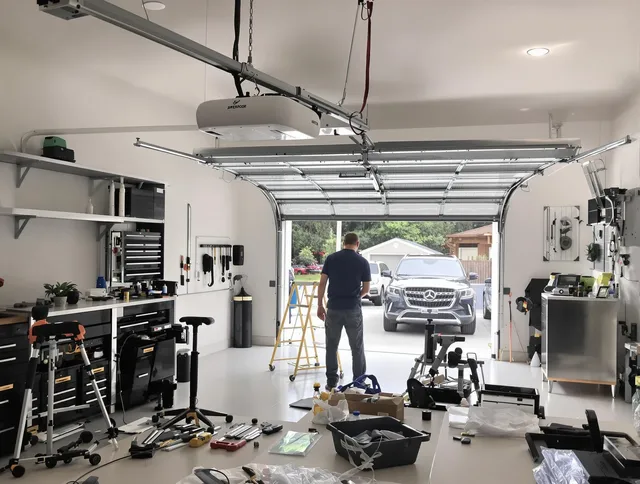 Garage door opener installation by Windsor Garage Door Repair in Windsor