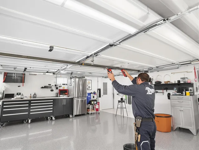Overhead garage door repair service by Windsor Garage Door Repair in Windsor
