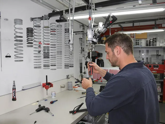 Windsor Garage Door Repair safety certified technician performing precision spring replacement in Windsor
